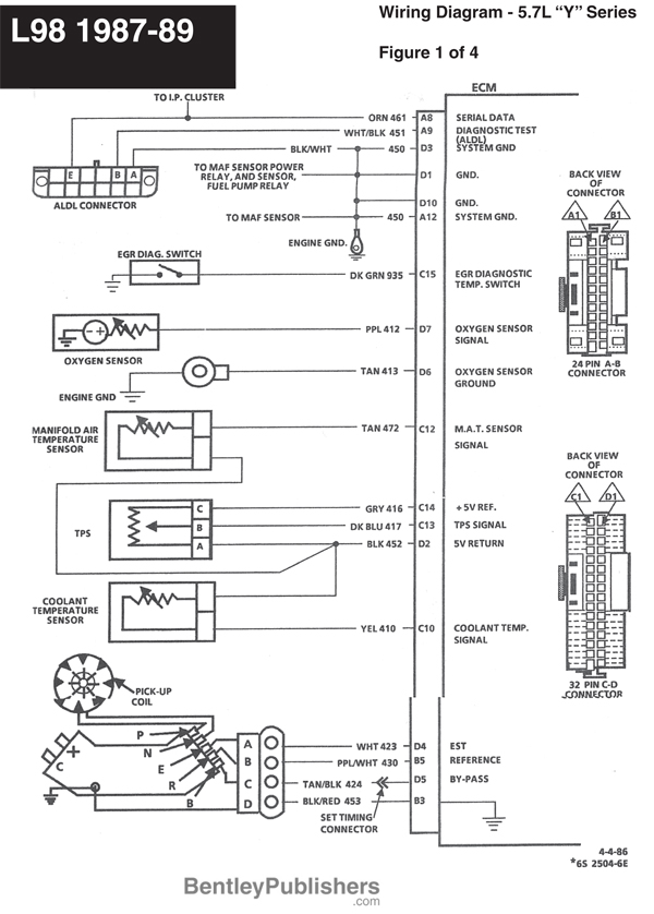 1987 Corvette Engine Diagram - Wiring Diagram